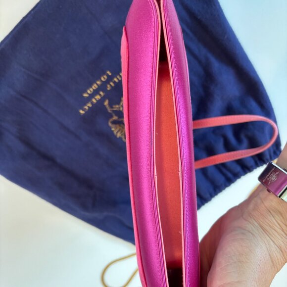 Philip Treacy London Sculptural Bag Hot Pink & Corals Luxury Rare Mint - Picture 3 of 13